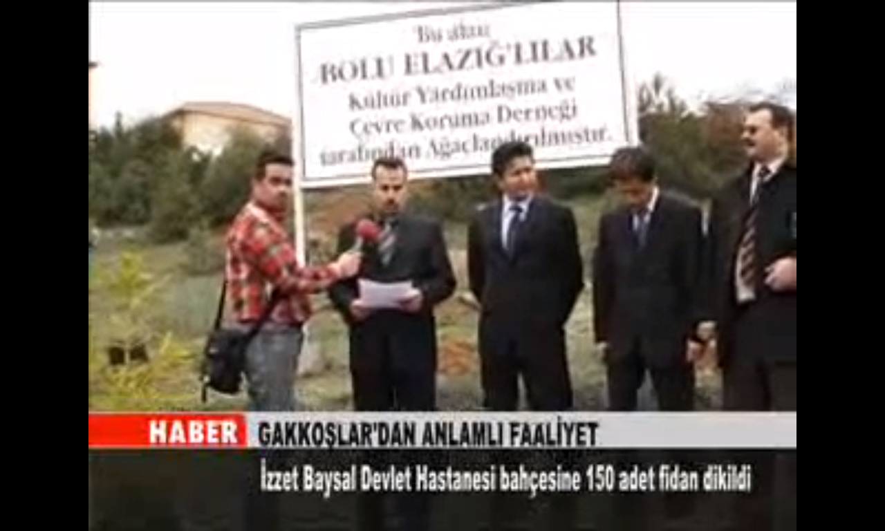 Bolu Elazığlılar Derneği Ağaç Dikimi - 25/03/2008